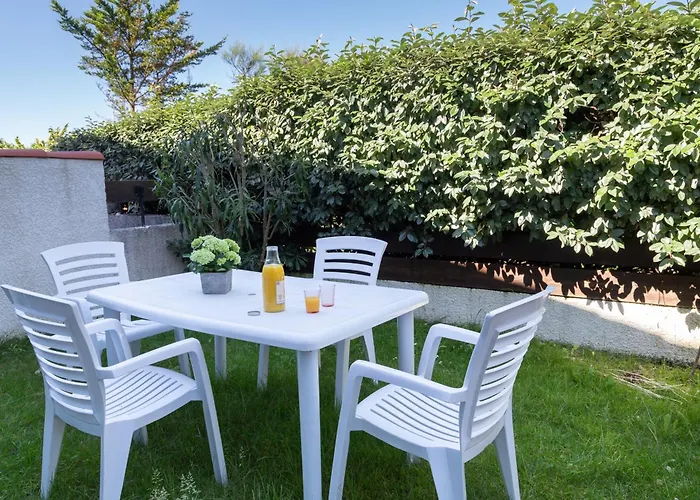 Villa Mitoyenne Avec Jardin, Proche Plage A Seignosse, Piscine, Parking Prive Et Wifi - Fr-1-239-421